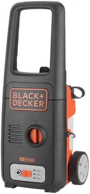 BLACK+DECKER Hochdruckreiniger BXPW1400PE mit Patio Cleaner und Feste Bürste (1400 W, 110 bar, 390 l