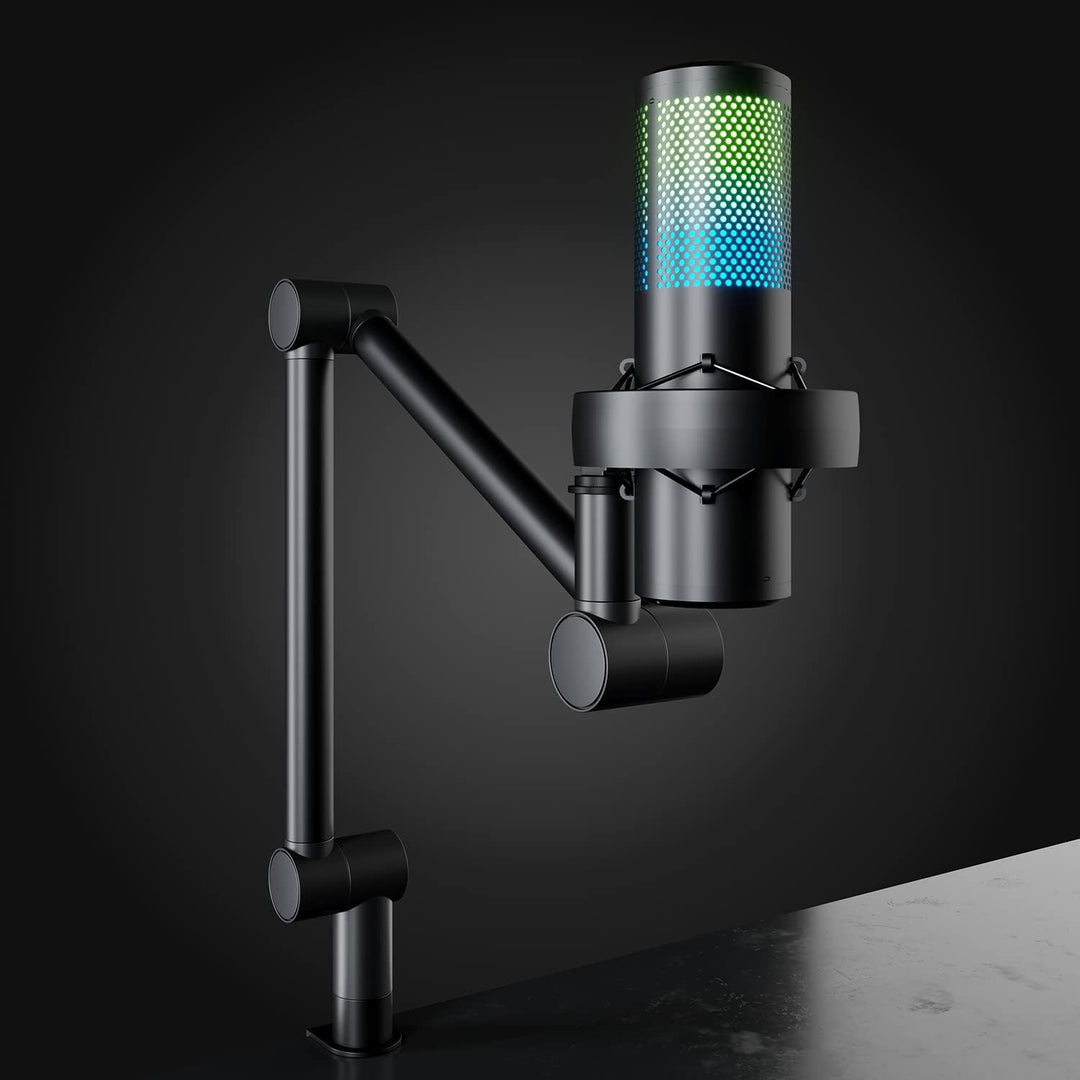 DOCKIN® MA600 Premium Mikrofon Arm [360° drehbar] - Kompatibel mit RØDE Mikrofone, Razer Mikrofone,