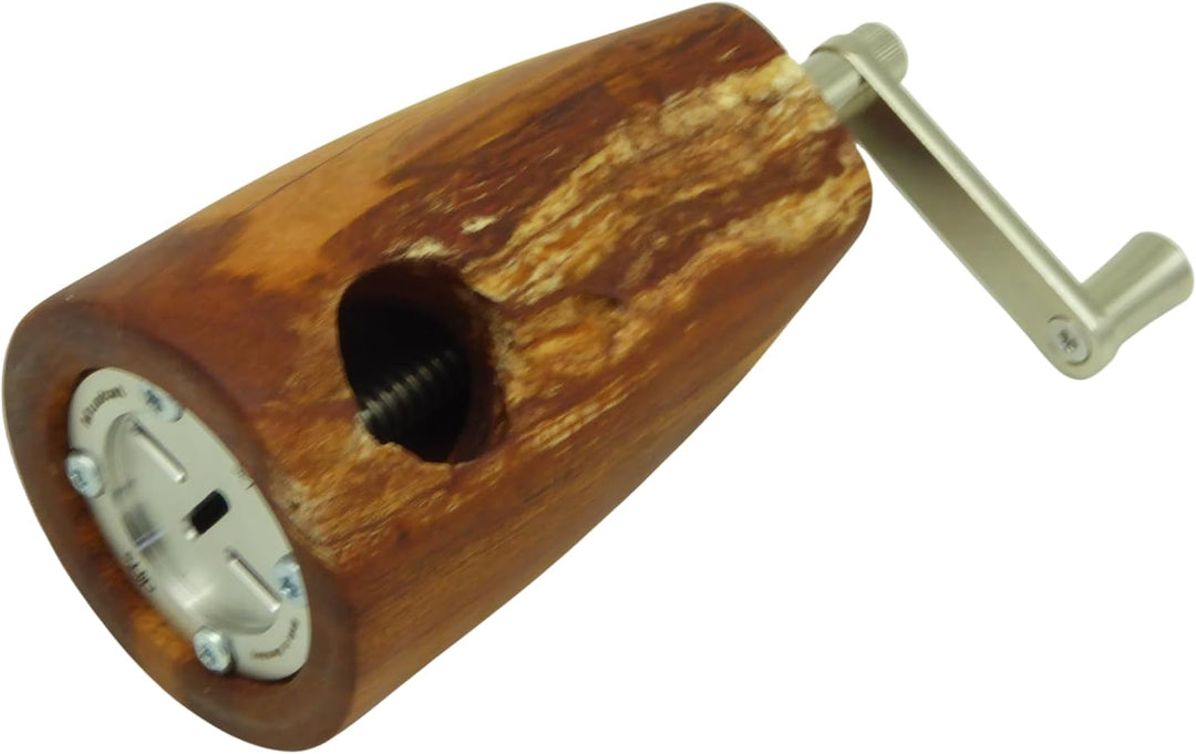 Holz Muskatmühlen Unikate handgemacht aus Edelhölzern | handgedrechselt | kleine Ausführung | manuel