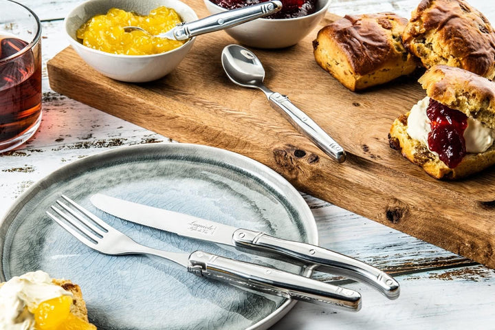 Laguiole Style de Vie Besteckset Premium Line, 24-teilig, Edelstahl, neues Modell