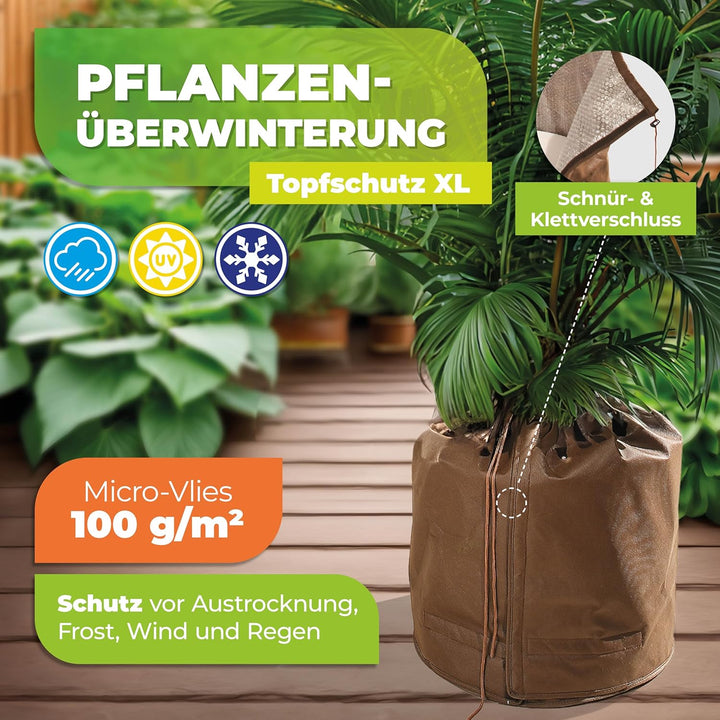 Bio Green Thermo Topfschutz 100 Gramm 70x65cm KS50 XL 70 x 65 cm Single, 70 x 65 cm Single