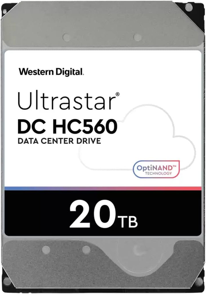 Western Digital 20TB WD Ultrastar DH HC560 7200RPM 512MB Ent,