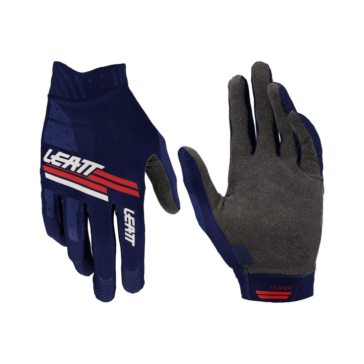 Leatt Handschuhe Moto 1.5 GripR Blau Gr. XL