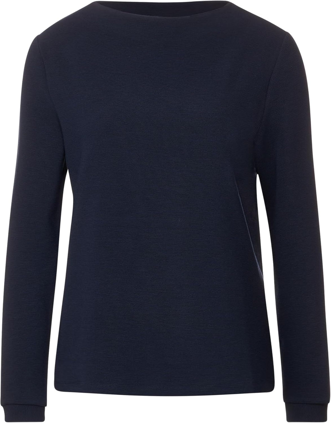 Street One Damen Langarmshirt, 40 Deep Blue