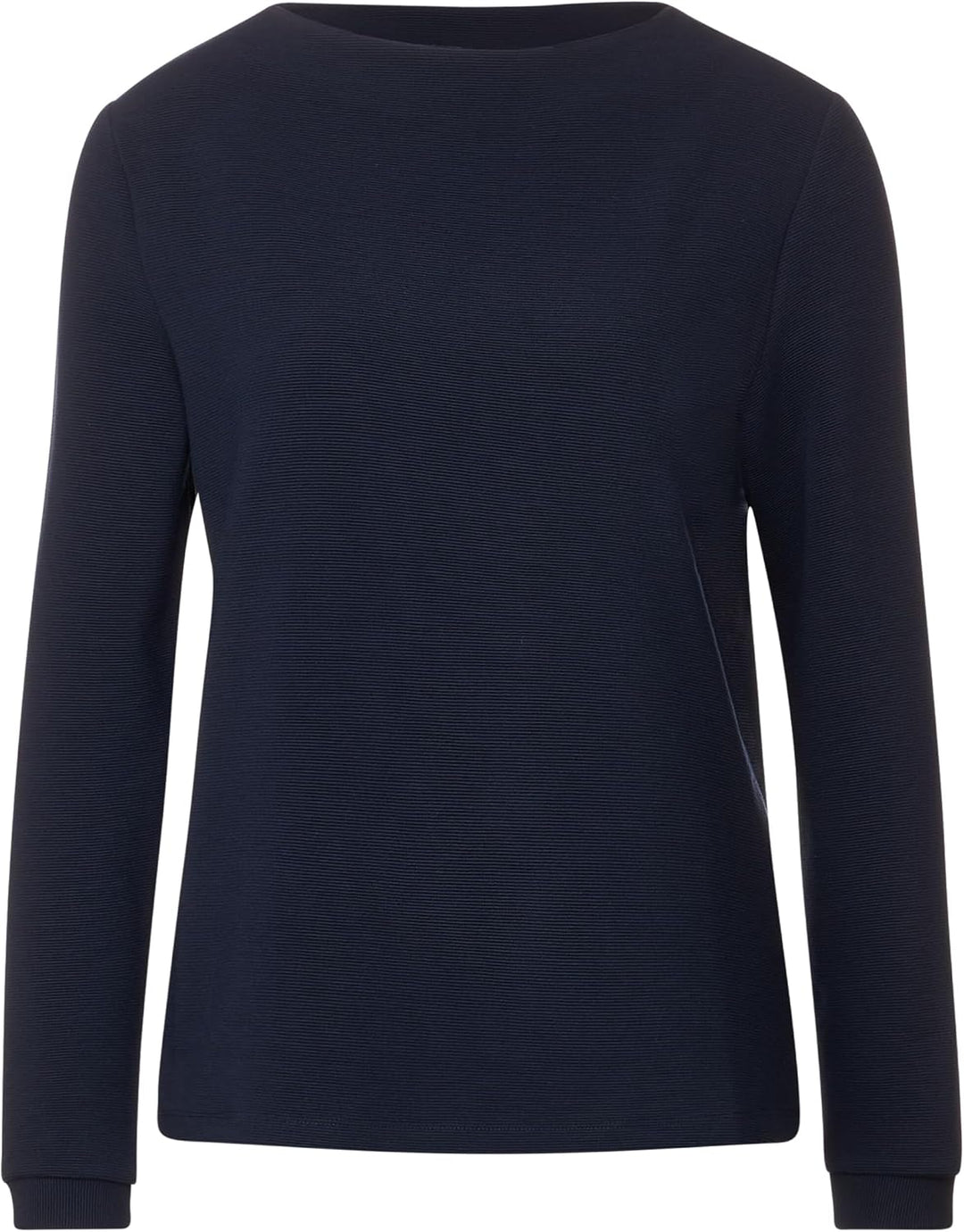 Street One Damen Langarmshirt, 40 Deep Blue