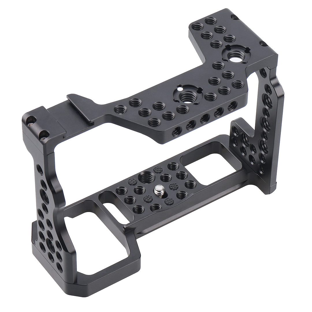 FOTGA Kamera Käfig Video Filmherstellung Stabilisator Rig Aluminium Legierung mit Cold Shoe Schuh un