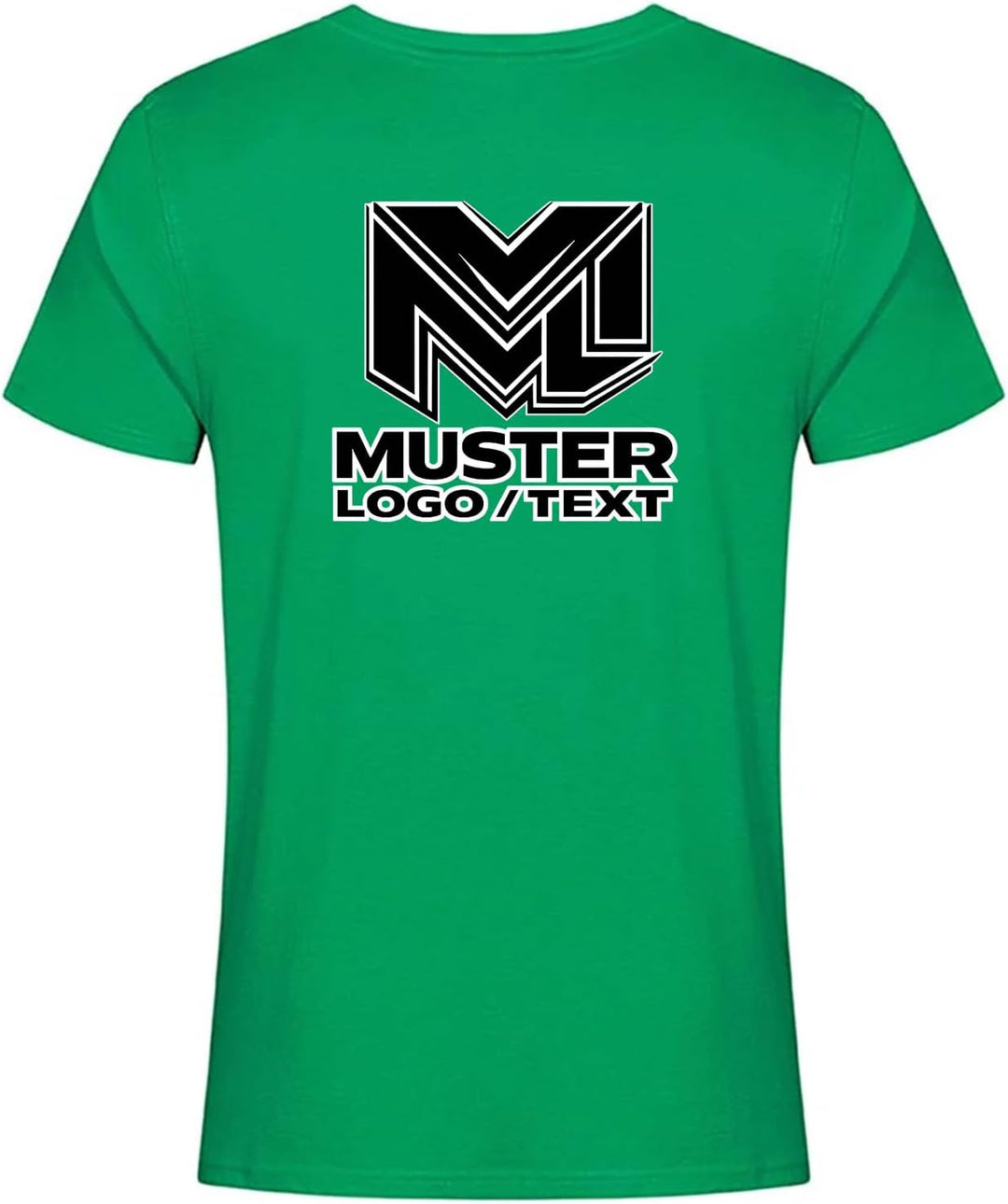 Herren Strapazierfähiges Workwear T-Shirt personalisierbar mit Logo oder Text | 60% Baumwolle 40% Po