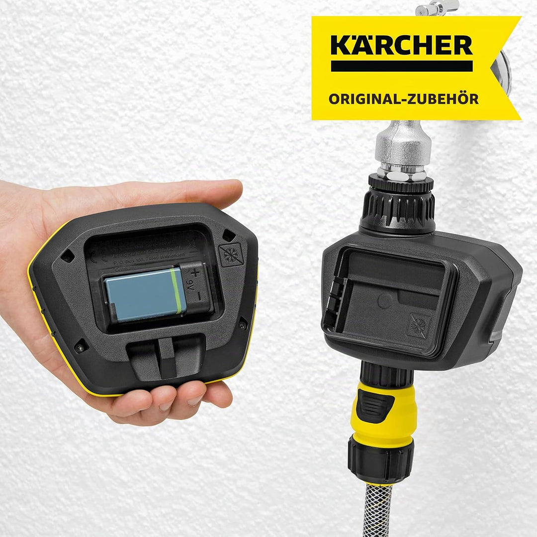 Kärcher Bewässerungscomputer SensoTimer ST 6 Duo eco!ogic (mit 1 Funksensoren) inkl. 1 Sensor und 1