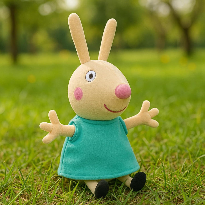 TY 46140 - Peppa Baby - Beanie Babies Luisa Löffel Hase - Plüsch, 15 cm
