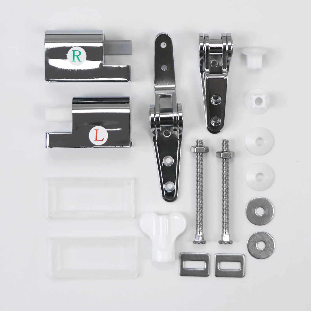 Fanmitrk WC Sitz Soft-Close Scharnier, Scharnier für weich schliessenden Toilettensitz Yazuisoft, Ya