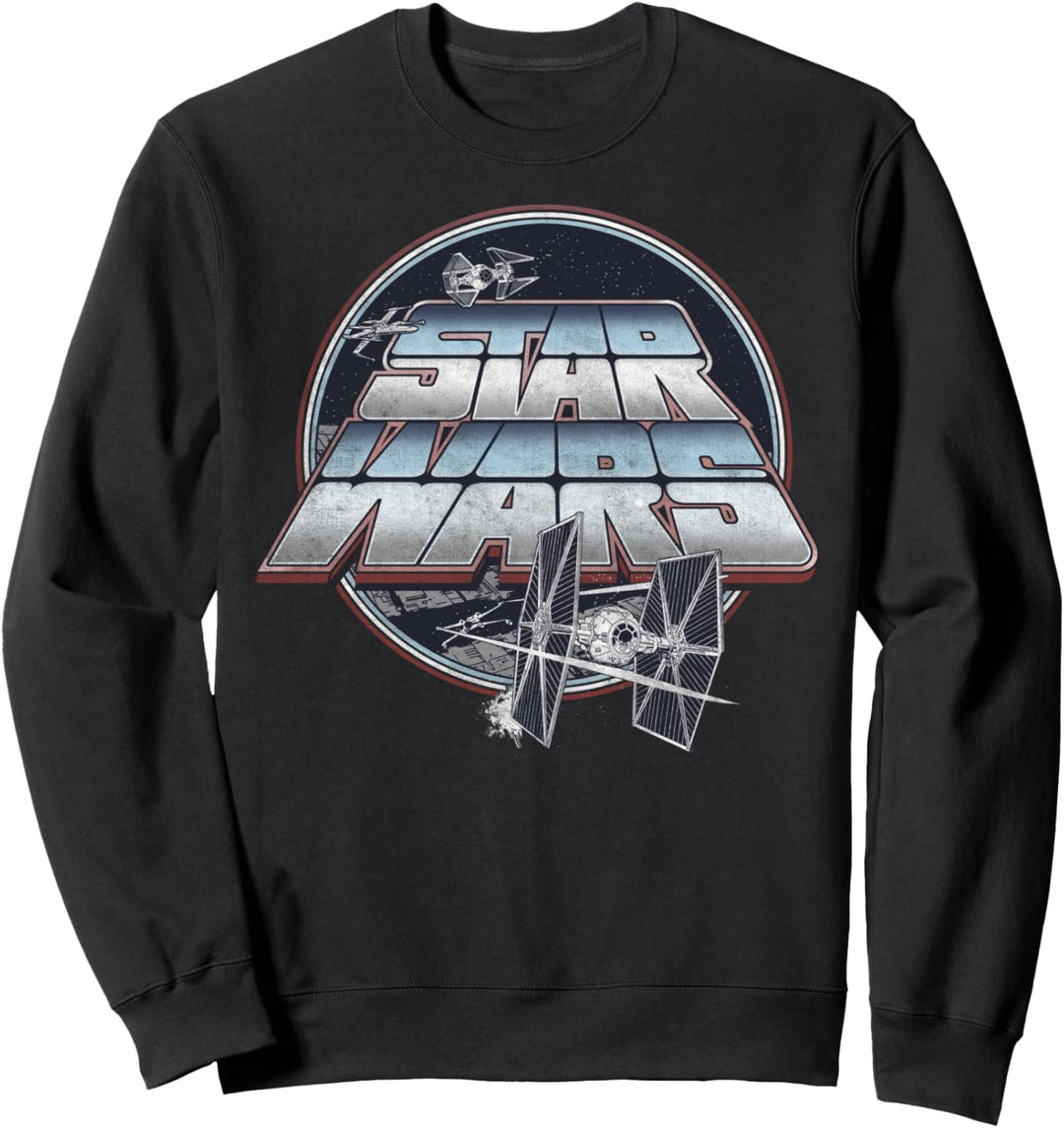 Star Wars Tie Fighter Circle Poster Sweatshirt
