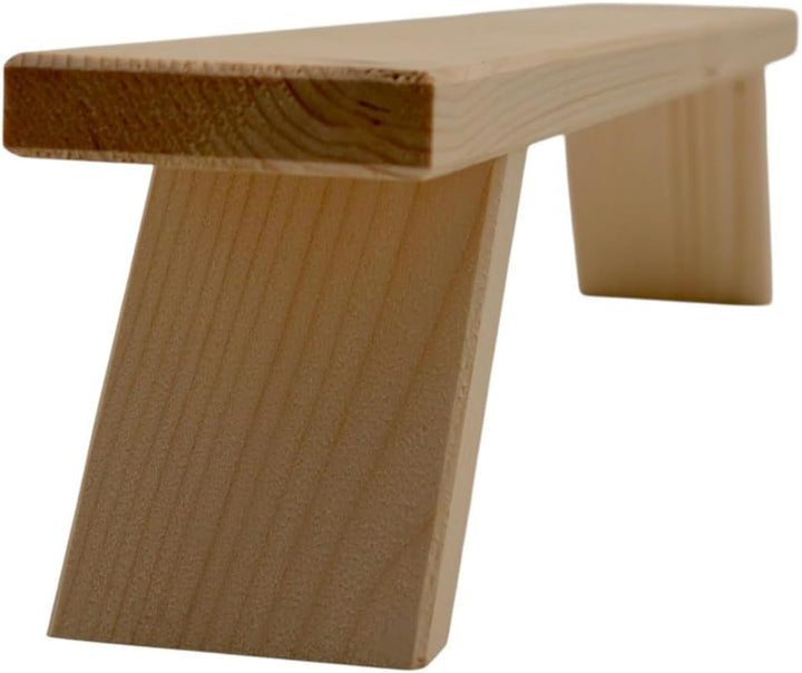 Schwibbogenbank aus Holz – Lichterbogenerhöhung – 70 x 10 x 7 cm | Fensterbank Erhöhung für Lichterb
