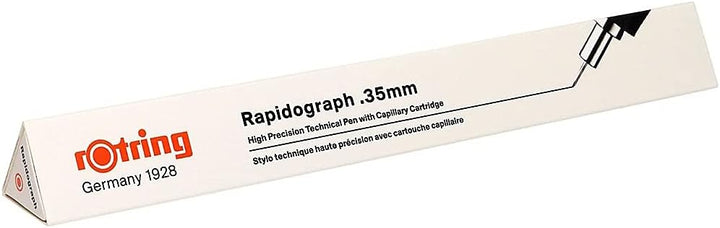 rOtring 1903477 Rapidograph Tuschefüller (0,35 mm), 0,35 mm