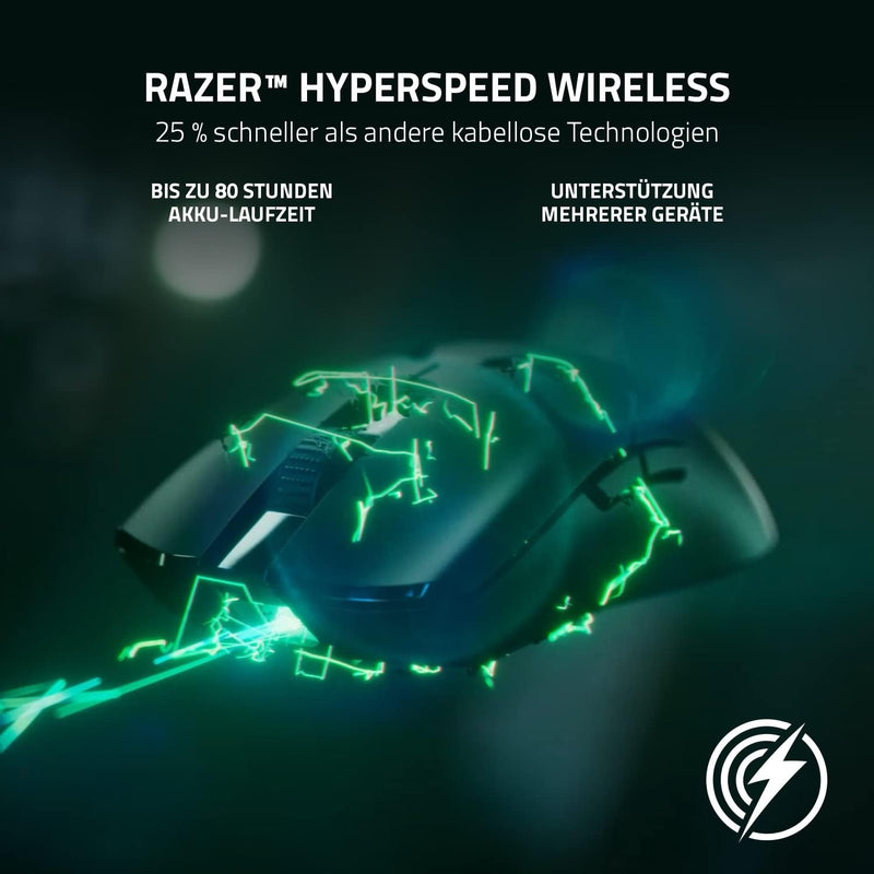 Razer Viper V2 Pro - 59g Ultraleichte Kabellose Esports-Gaming-Maus (Optischer Sensor mit 30K DPI, D