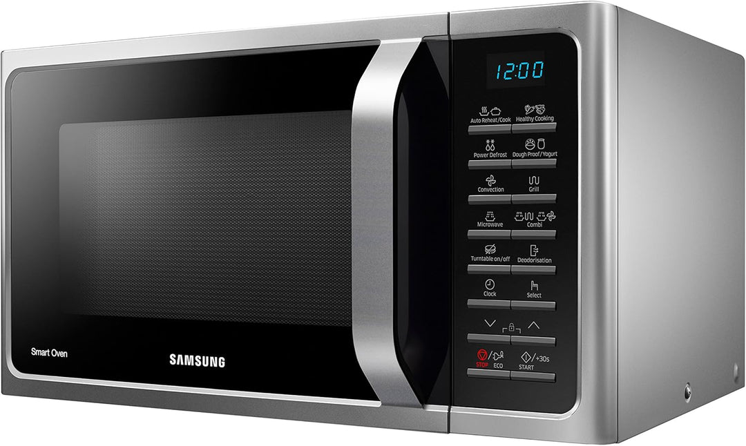 Samsung mc28h5015cs/EN, Silber/Schwarz, Silber / Schwarz