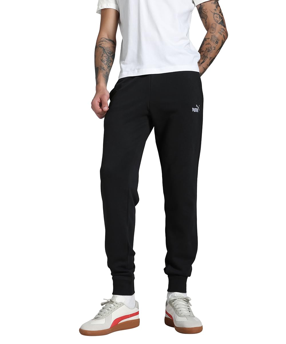 PUMA Herren Hose ESS Jersey Pants Cl XL Schwarz, XL Schwarz