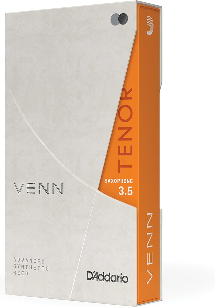 D'Addario VENN Blatt für Tenorsaxophon, G2, Stärke 3.5 Strength 3.5, Strength 3.5