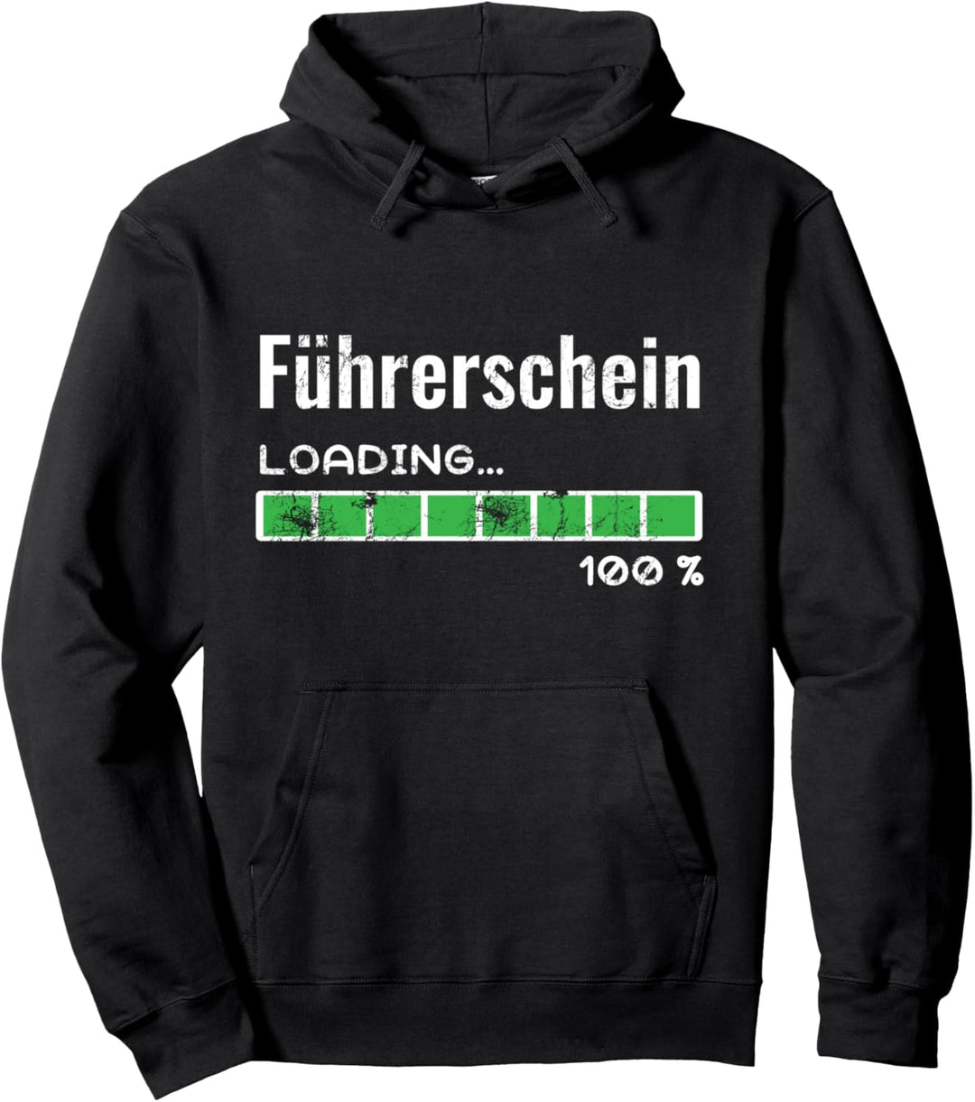 Führerschein bestanden Geschenk Fahranfänger Pullover Hoodie