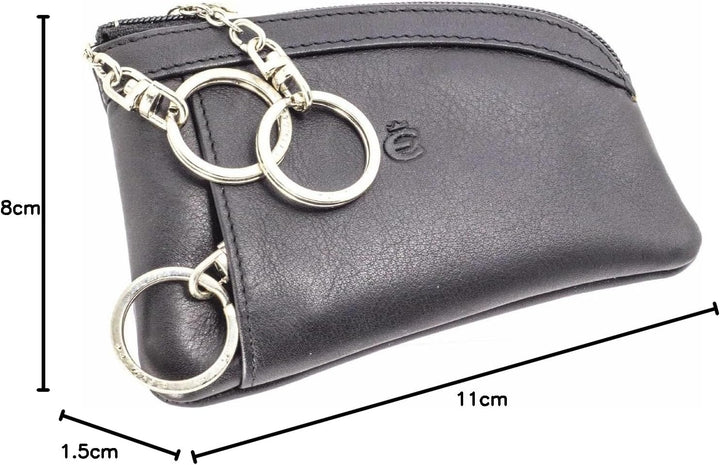 Esquire Schlüsselmäppchen Schlüsseletui Logo Schwarz 398510