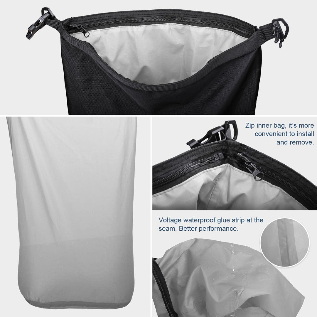 Rhinowalk Multifunktional Motorradtasche Motorradgepäck 10/20/30L Motorrad Pannier Satteltaschen Gep