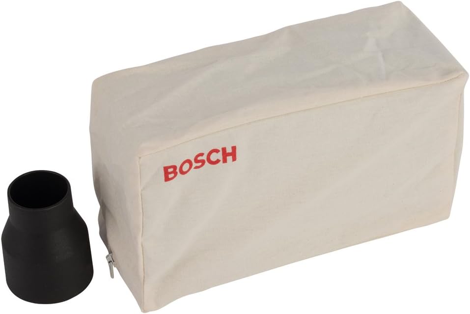 Bosch Professional 1x Staubbeutel (zum Aufsammeln von Schleifstaub, inkl. Adapter, Zubehör Handhobel