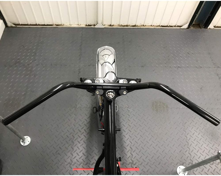 Motorrad Lenker Für Affe Fahrrad Pit Bike Scrambler - 22mm 7/8" Mit 4.5" Aufstieg - Schwarz, Schwarz