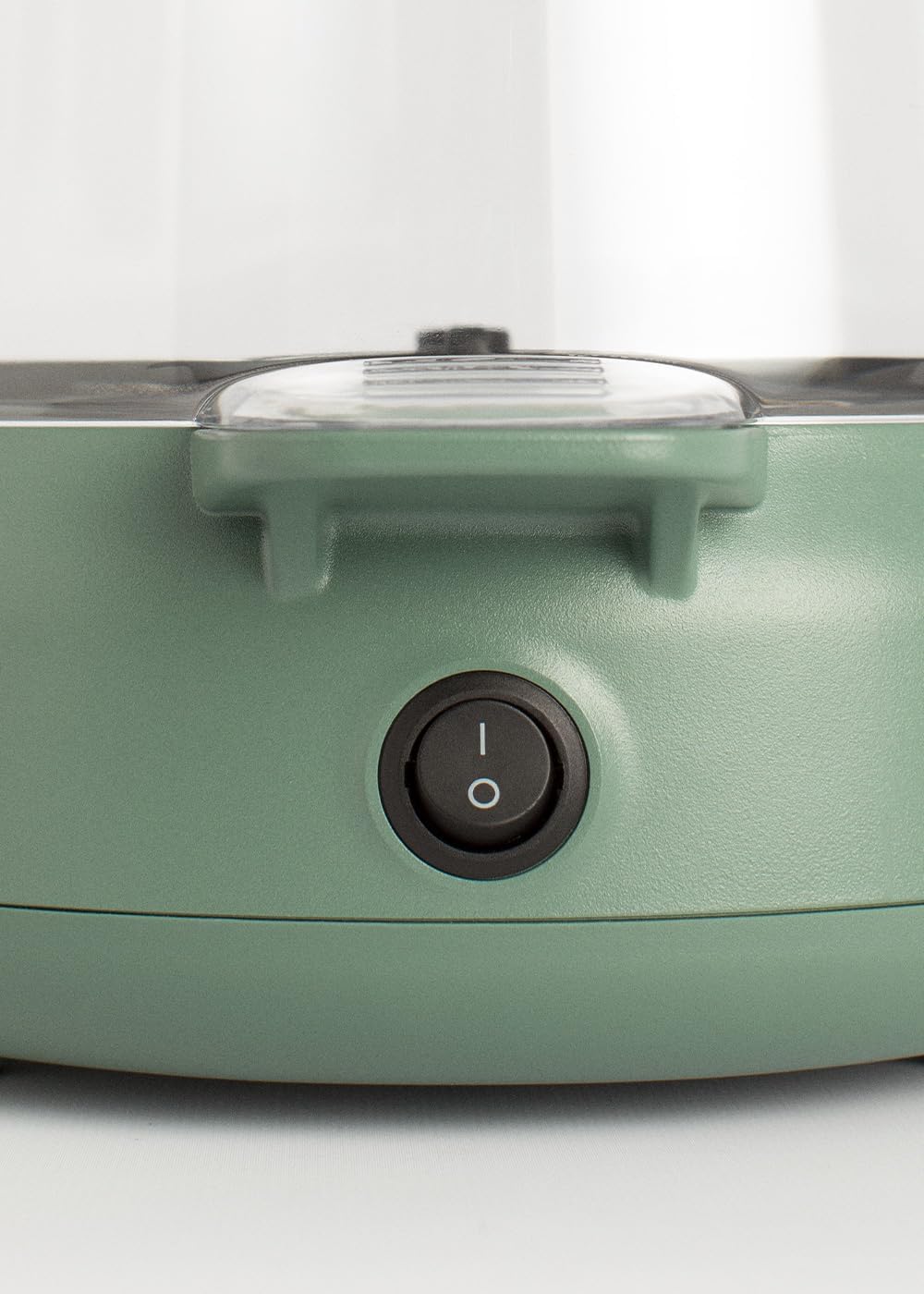 CREATE/POPCORN MAKER STUDIO/Popcornmaschine mit Butterschmelzer Salbeigrün/einfache Bedienung, bis z