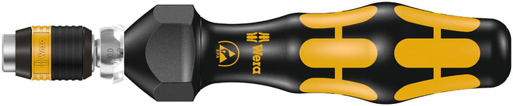 Wera 7430 Kraftform ESD einstellbare Drehmomentschraubendreher mit Rapidaptor Schnellwechselfutter,