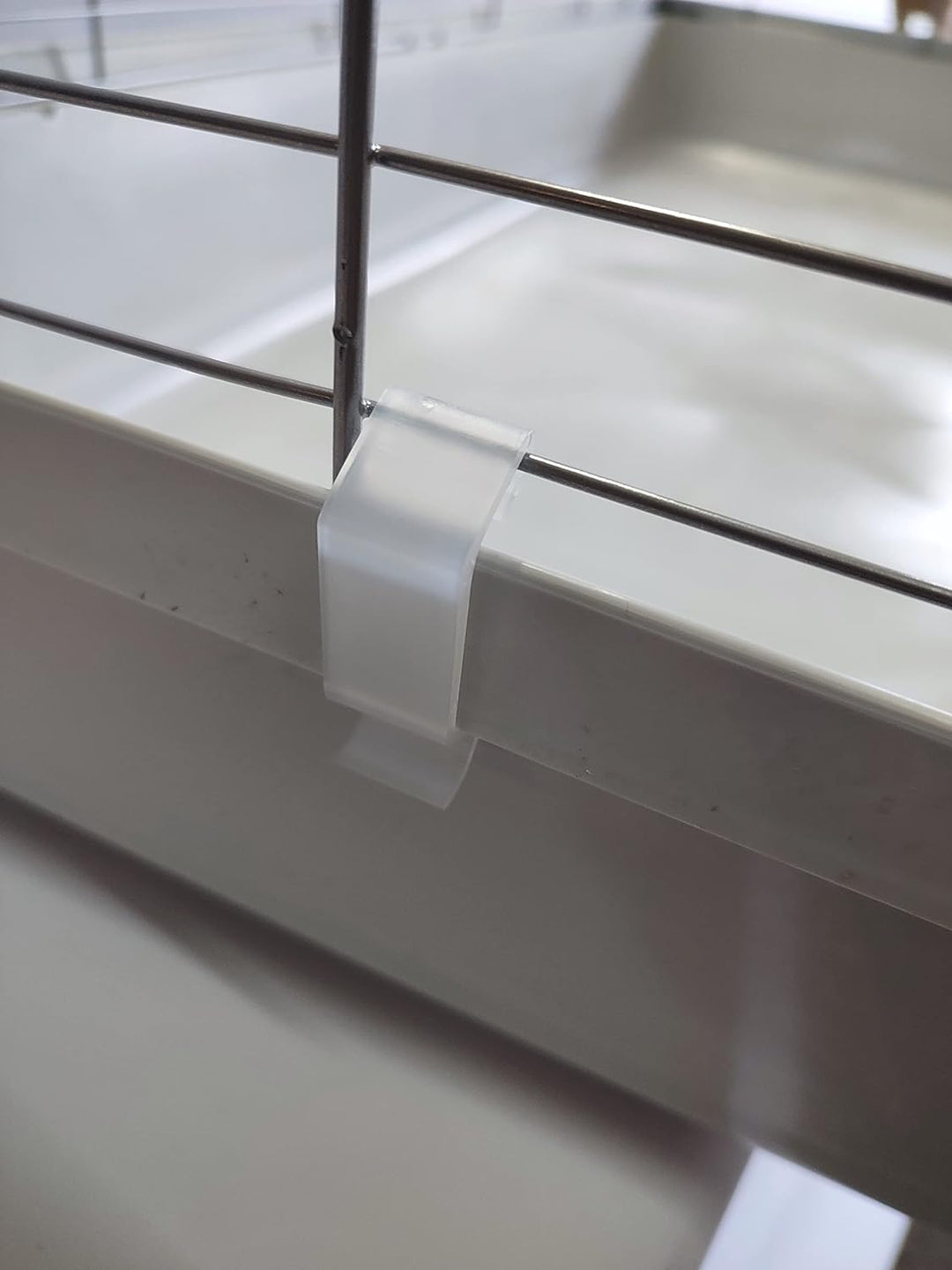 1,20 m Neues Modell Hasenkäfig Nagerkäfig Kaninchenkäfig Käfig Stall Meerschweinchen grau