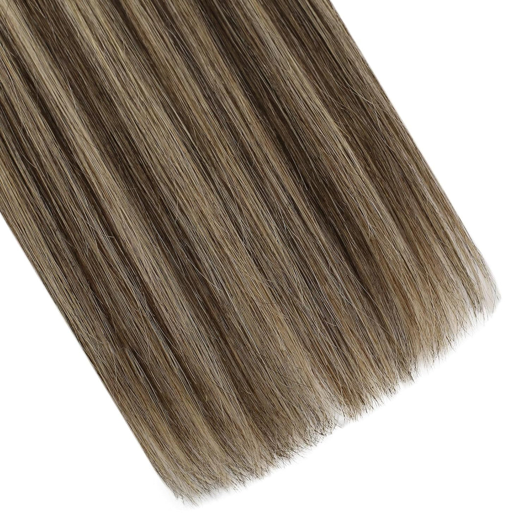 Ugeat Balayage Bonding Extensions U Tip Hair Extensions Echthaar Pre Bonded Extensions Balayage Schw