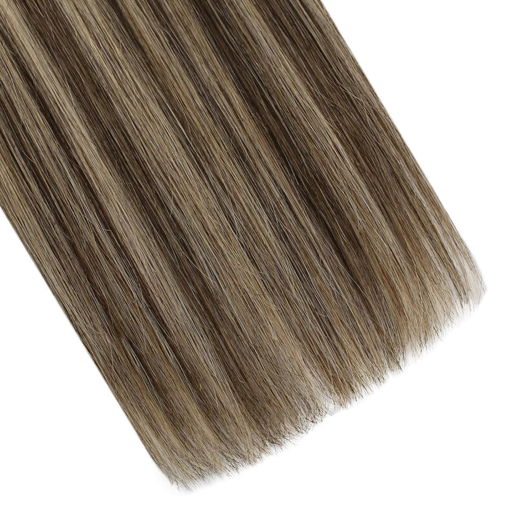 Ugeat Balayage Bonding Extensions U Tip Hair Extensions Echthaar Pre Bonded Extensions Balayage Schw