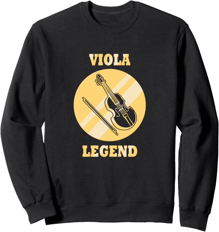 Musiklehrer Orchester Bratscher Bratschist Sweatshirt