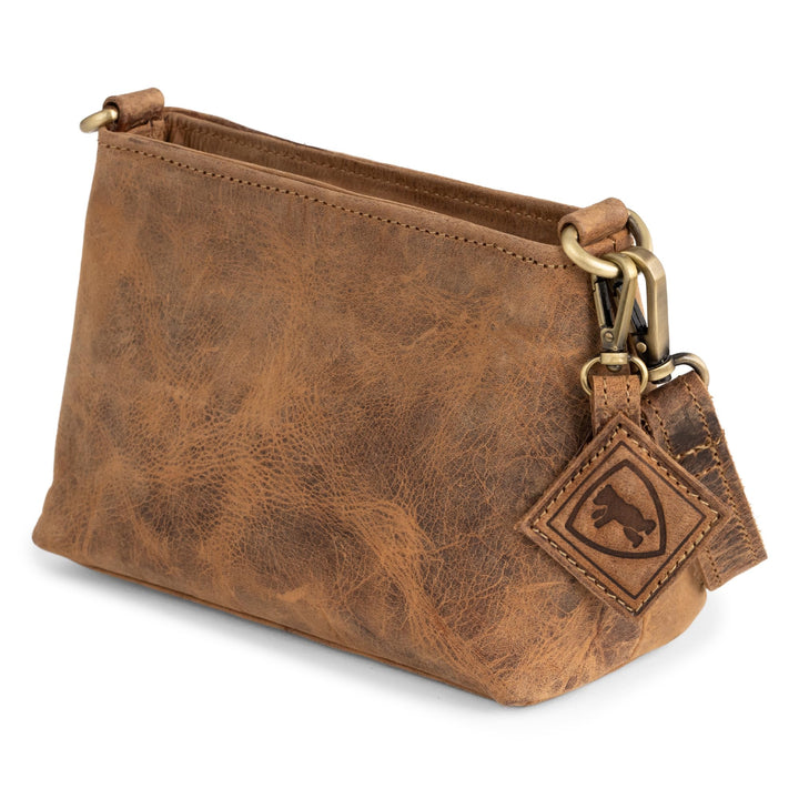 Berliner Bags Vintage Umhängetasche Marbella XS, Kleine Schultertasche Crossbody Bag aus Leder, Hand