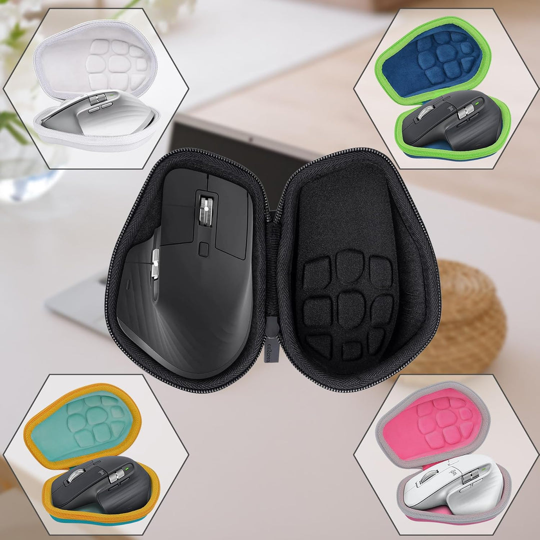 co2CREA Hart Schutz Hülle Etui Tasche für Logitech MX Master 4 /Master 3 /Master 3S Kabellose Maus B