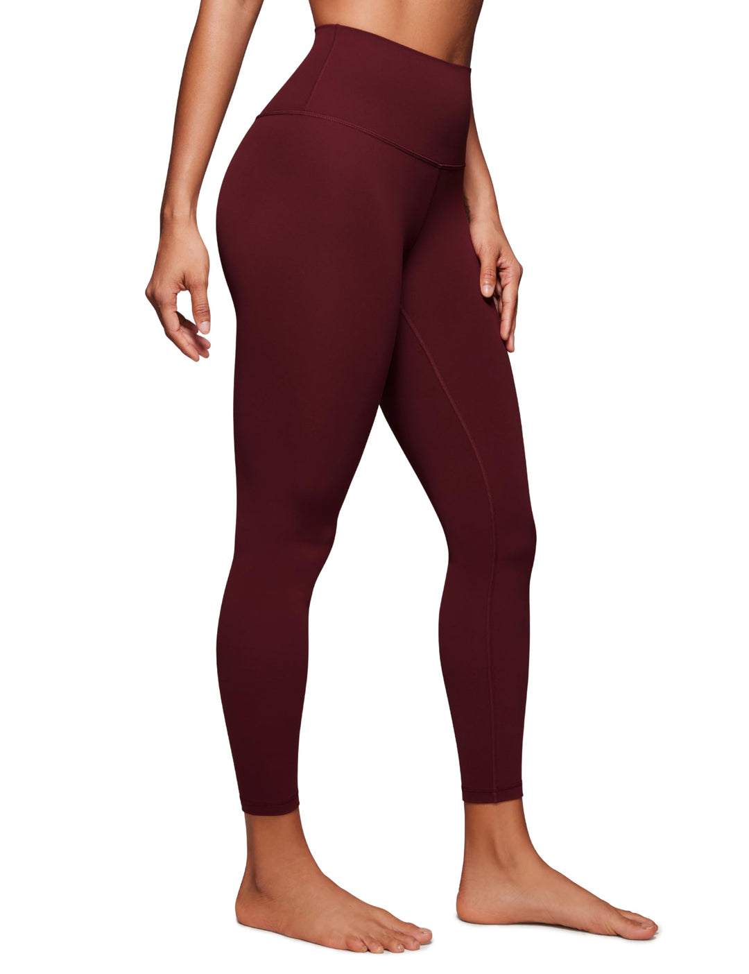 CRZ YOGA Butterluxe Damen Sport Leggings - 64cm High Waist Blickdicht Yoga Leggins Sporthose Workout