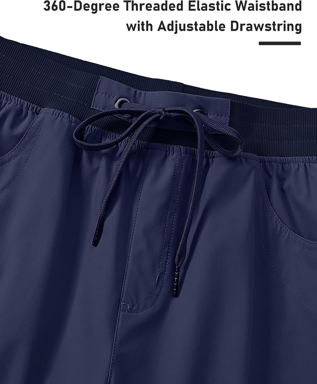 MoFiz Cargo-Caprihose für Damen, leicht, schnell trocknend, Caprihose für Damen, elegant, lässig, So