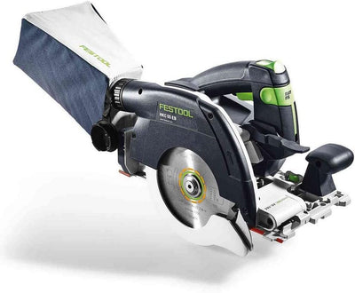 Festool Akku-Handkreissäge HKC 55 5,2 EBI-Plus-SCA (mit Akkupacks BP 18 Li 5,2, Schnellladegerät, Kr