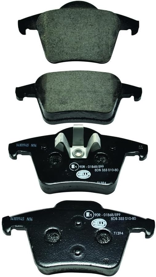 HELLA PAGID 8DB 355 010-801 Bremsbelagsatz - T1394 - Dicke/Stärke: 17.7mm - Bremssystem: Teves - nic