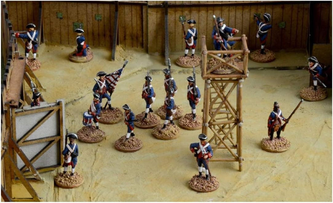 Italeri 6180 1:72 French and Indian War 1754-1763, Mehrfarbig