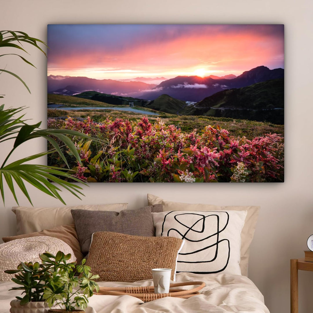 MuchoWow© Leinwände Gross 120x80 cm XXL Wall Decoration Bilder Schlafzimmer Deko Pictures Canvas Pai