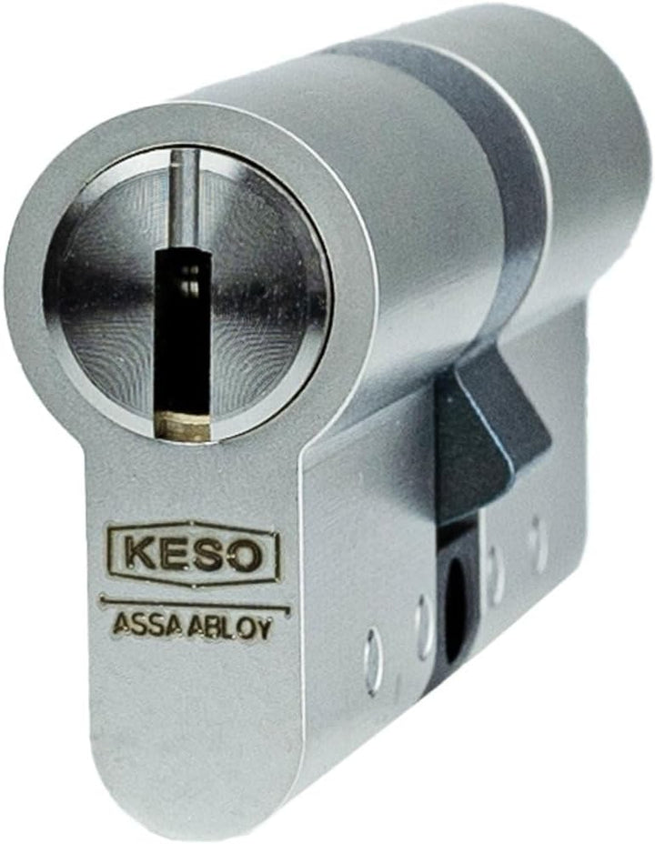 KESO 8000 Doppelzylinder mit Not- und Gefahrenfunktion 30/30 inkl. 5 Schlüssel - Wendeschlüssel-Sich