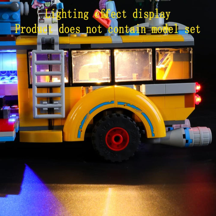 GEAMENT Licht-Set Kompatibel mit Lego Paranormaler Abfang-Bus 3000 (Paranormal Intercept Bus 3000) -