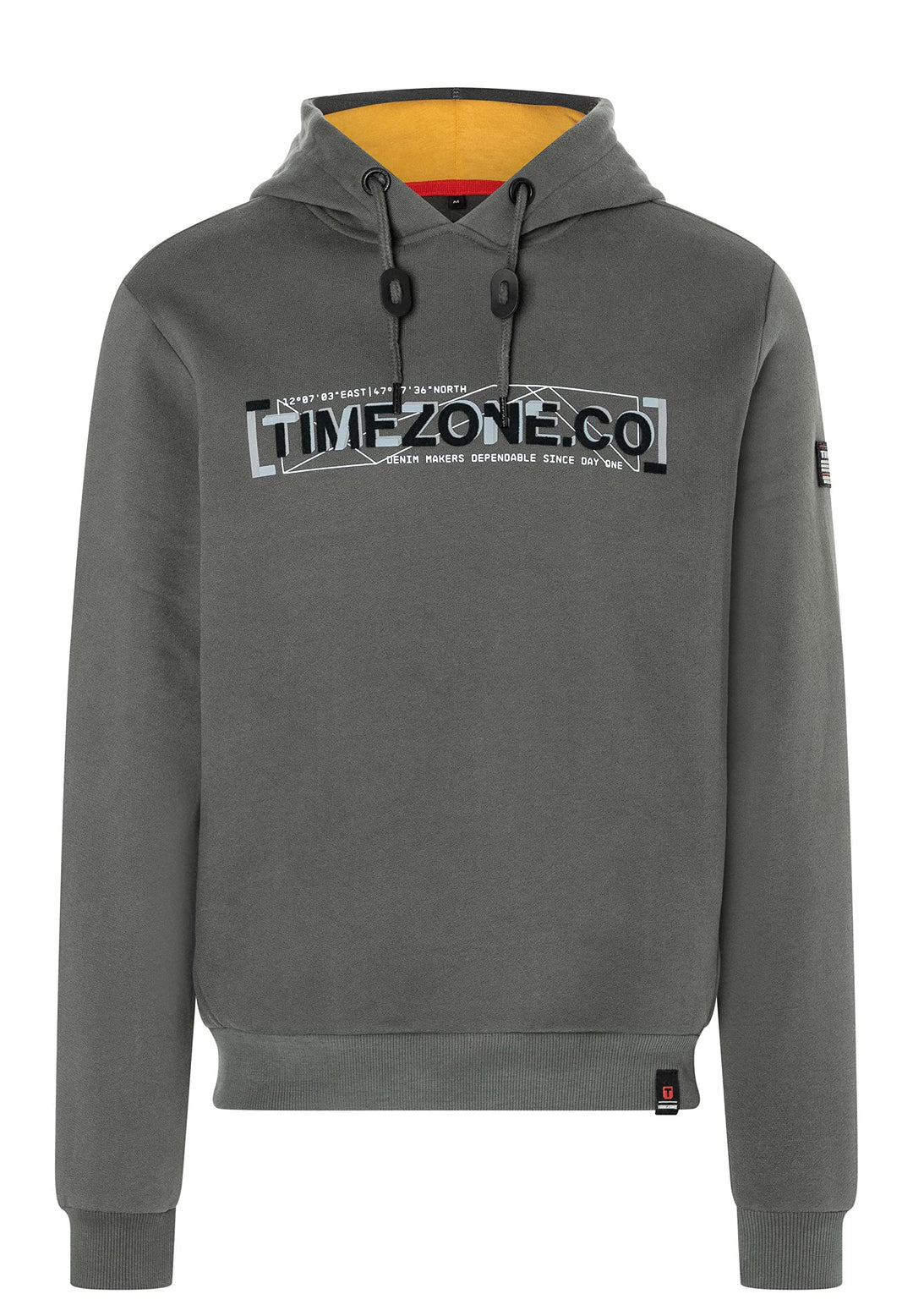 Timezone Herren Cosy Hoodie Kapuzenpullover XXL Raven Black, XXL Raven Black