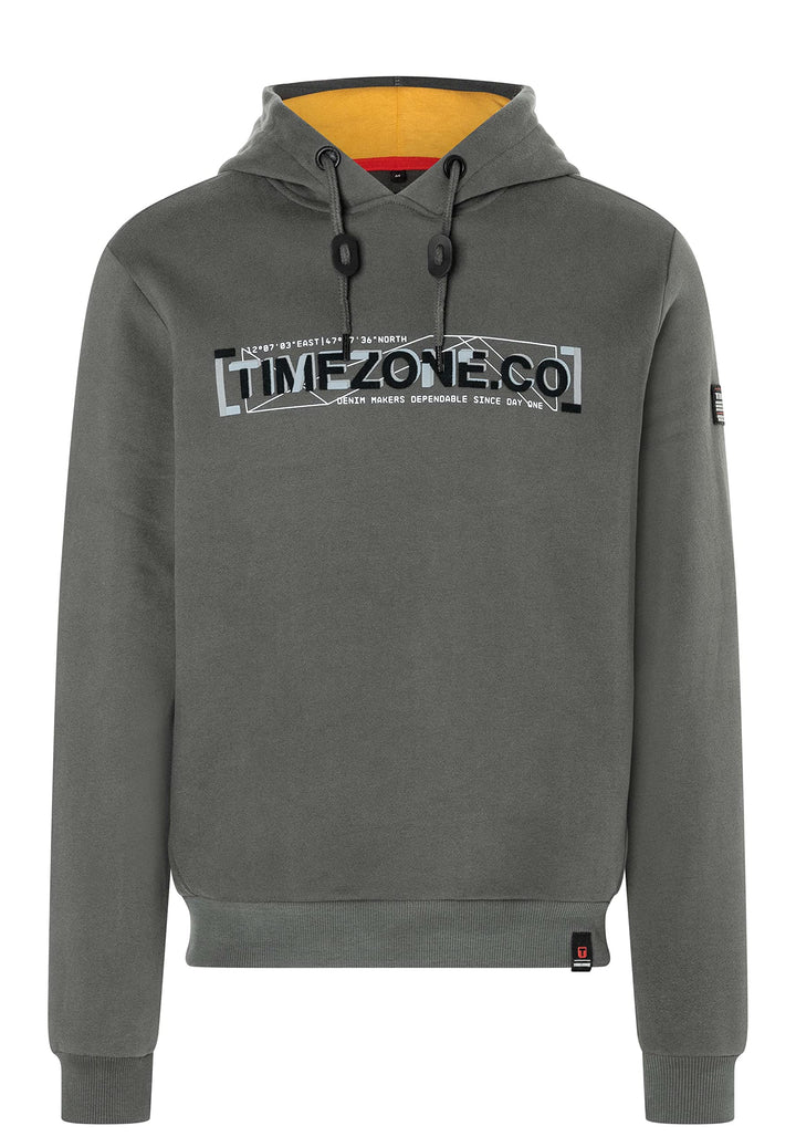 Timezone Herren Cosy Hoodie Kapuzenpullover XXL Raven Black, XXL Raven Black