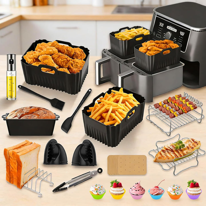 Zubehör Airfryer für Ninja Foodi MAX Dual Zone Heissluftfritteuse AF400EU AF300EU AF400EUCP DZ400EUS