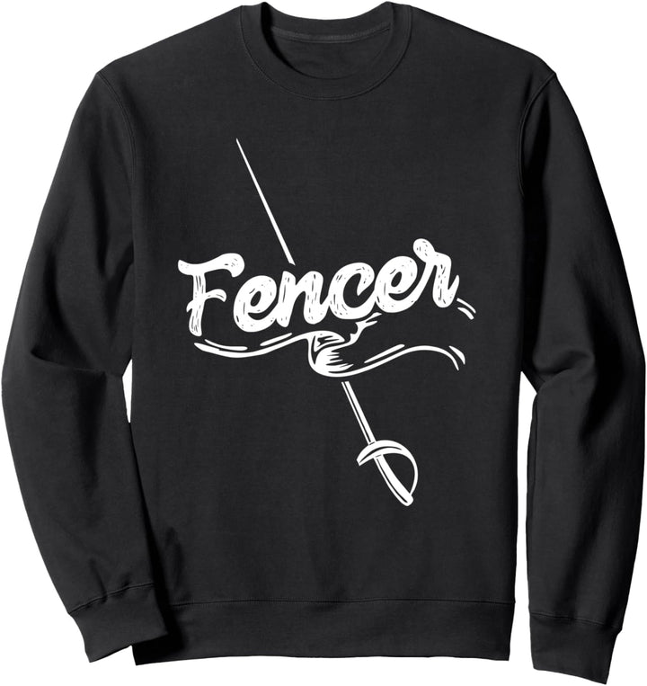 Fechter Degen Fechter Fechten Sport Sweatshirt