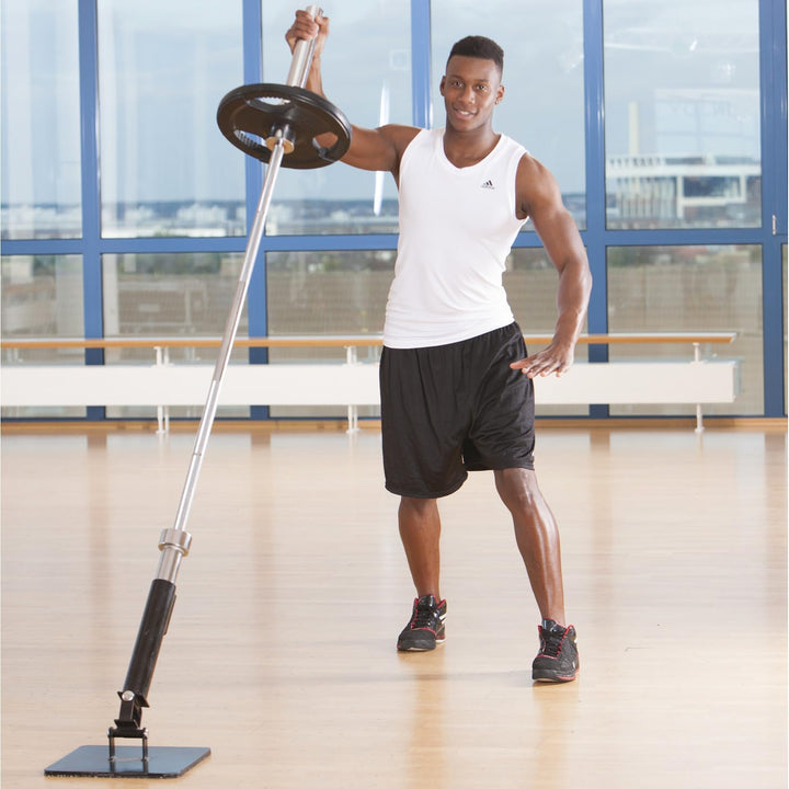 Sport-Thieme Langhanteltrainer | T-Bar Row, Core-Trainer für Krafttraining | Für 30 mm u. 50 mm Hant