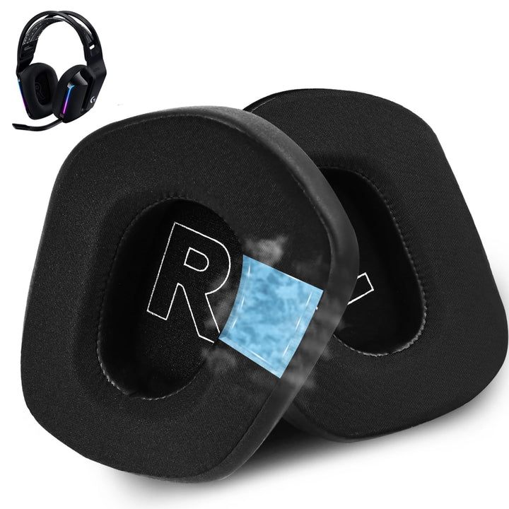 Ersatz-Ohrpolster für Logitech G733 G535 G335 Lightspeed Wireless Gaming Headset, Ohrpolster aus str