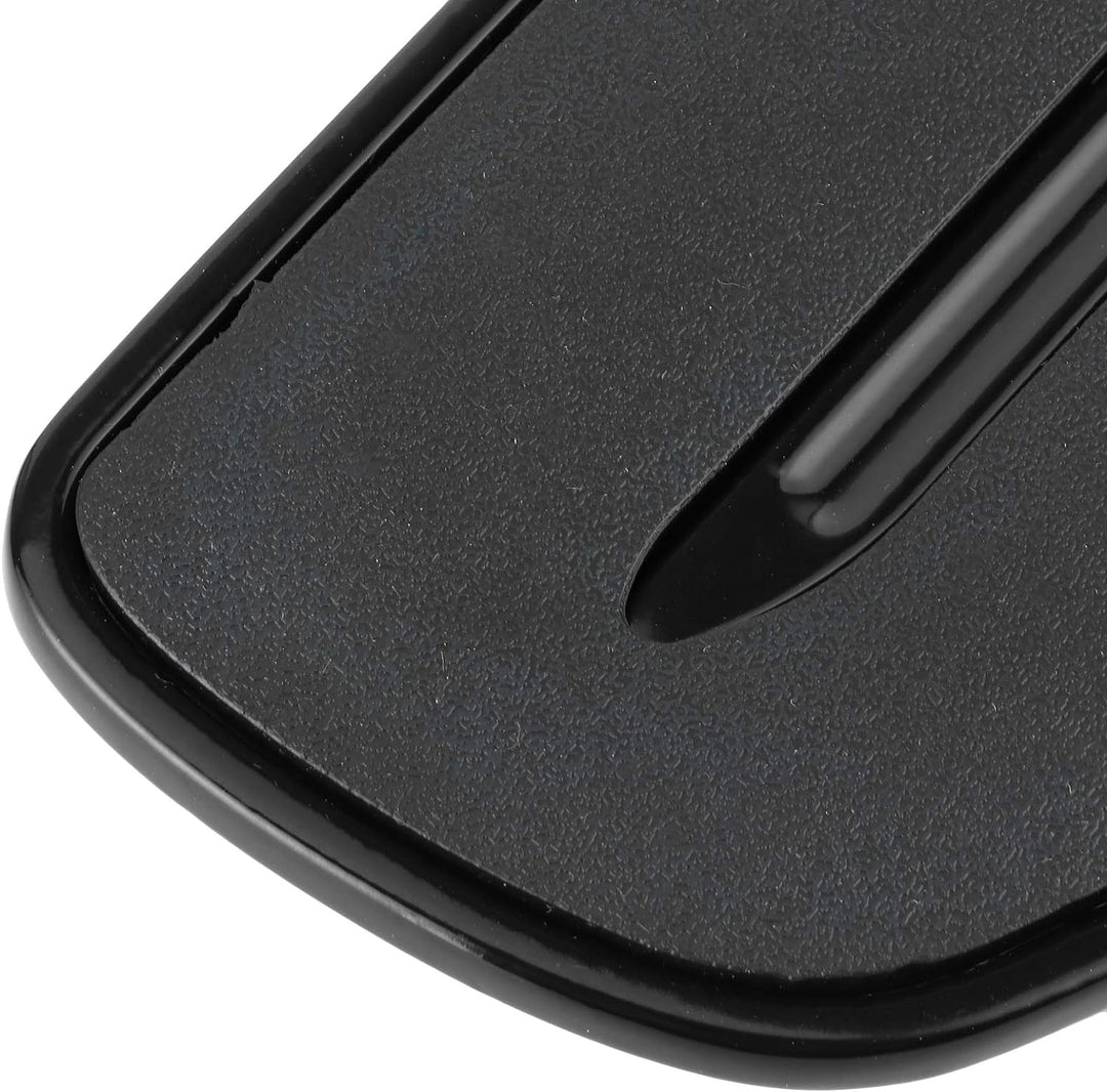 Qiilu Fussrasten für Motorräder Aluminium Front Rider Trittbretter Fussrasten Trittbrett Fit für Ind