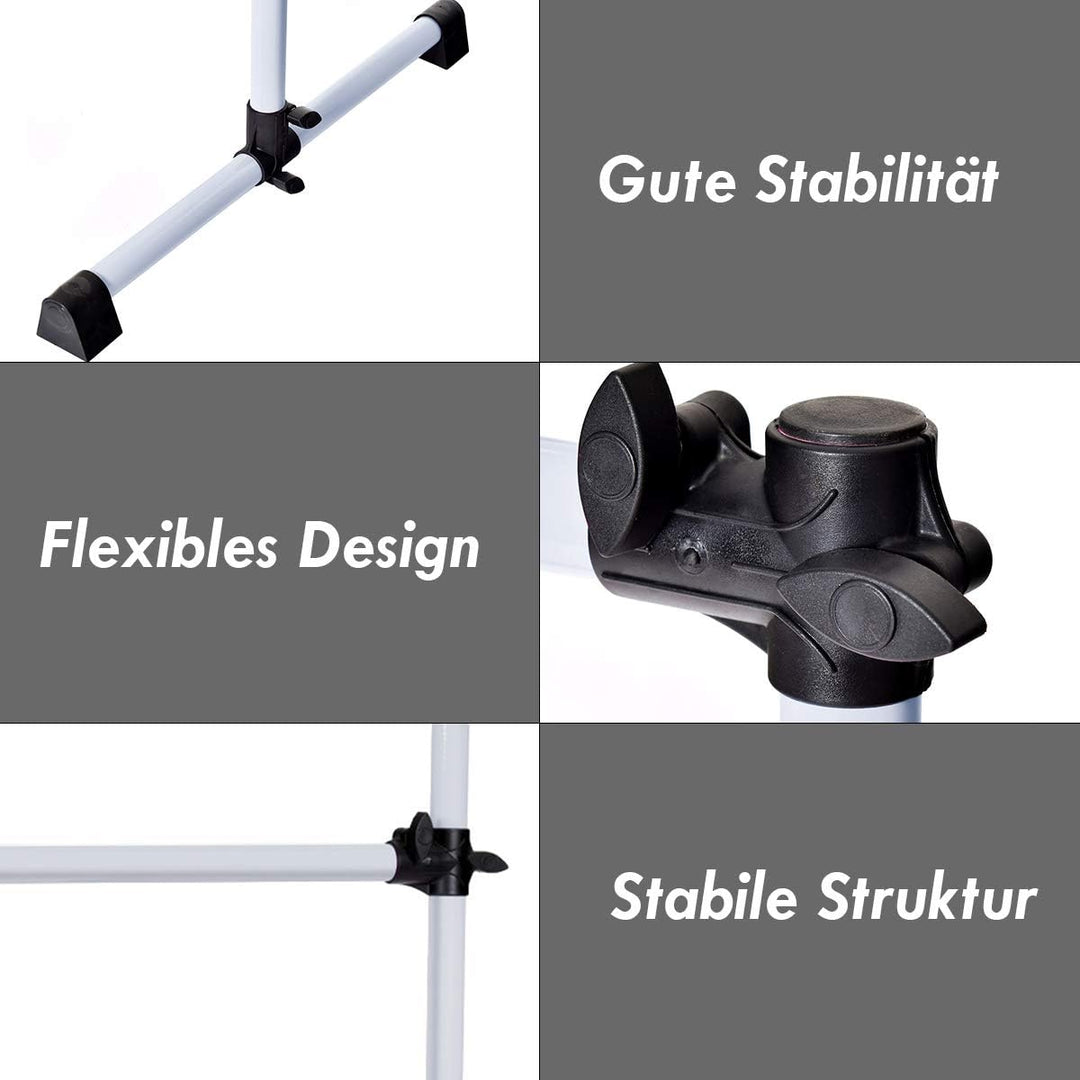 GOPLUS Ballettstange, Ballet-Bar, Stretchstange, höhenverstellbar, für Kinder und Erwachsene, 120 x